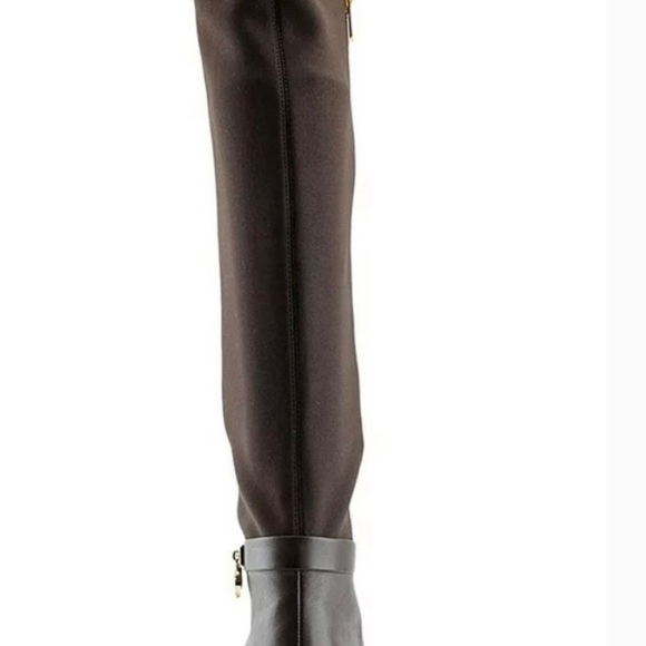Michael Kors Hamilton Tall Boots. Dark Chocolate. New in box - Picture 6 of 9